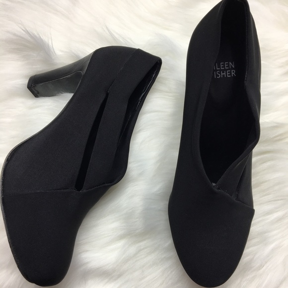 Eileen Fisher Peek Grosgrain Pump Size 7 - Picture 2 of 8